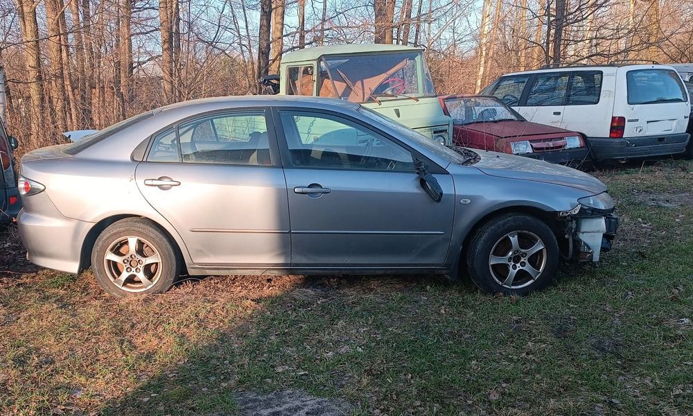 MAZDA 6 I 2002-2007 części FOTELE jak nowe Drzwi Zawieszenie Szyby