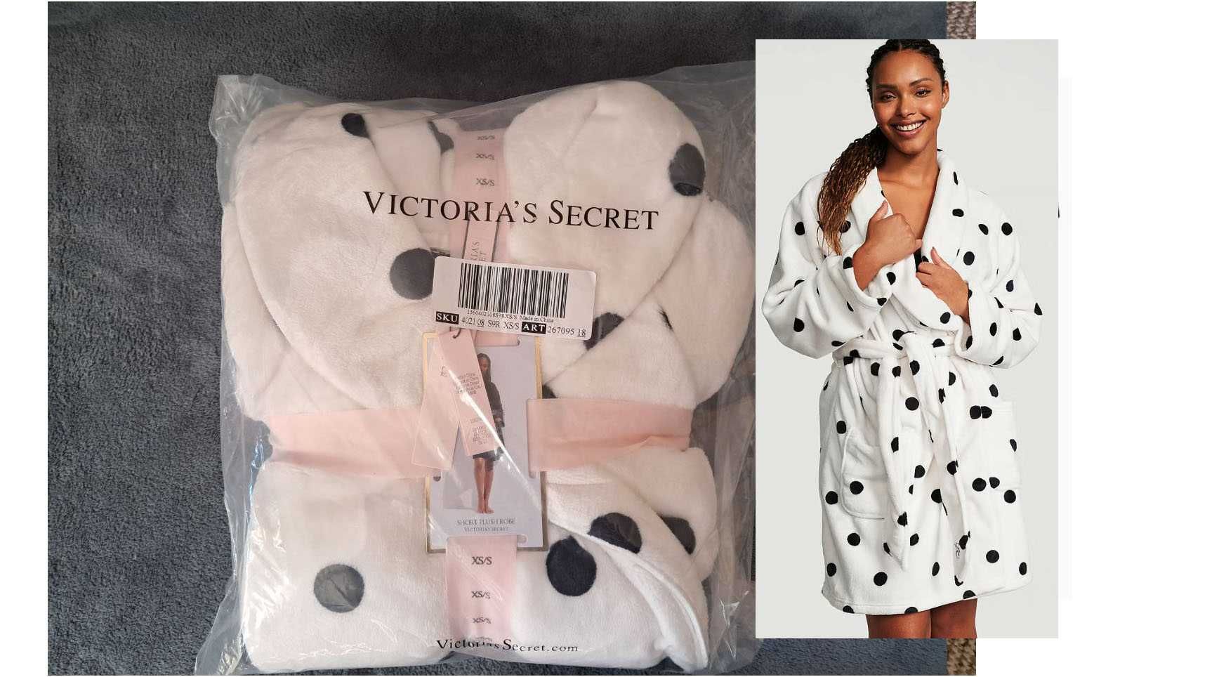 Р-р XS-S Теплий жіночий халат Victoria's Secret (Вікторія Сикрет)