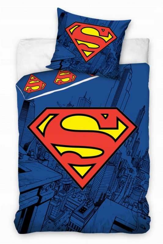 Pościel świecąca 160x200 Supermen Superman bawełniana