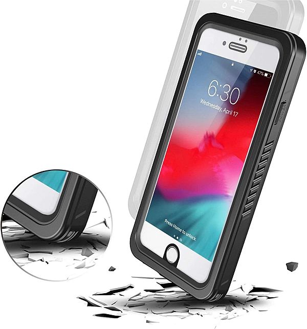 Etui Wodoodporne 360° Braders IP68 do iPhone 7 / 8 / SE 2020