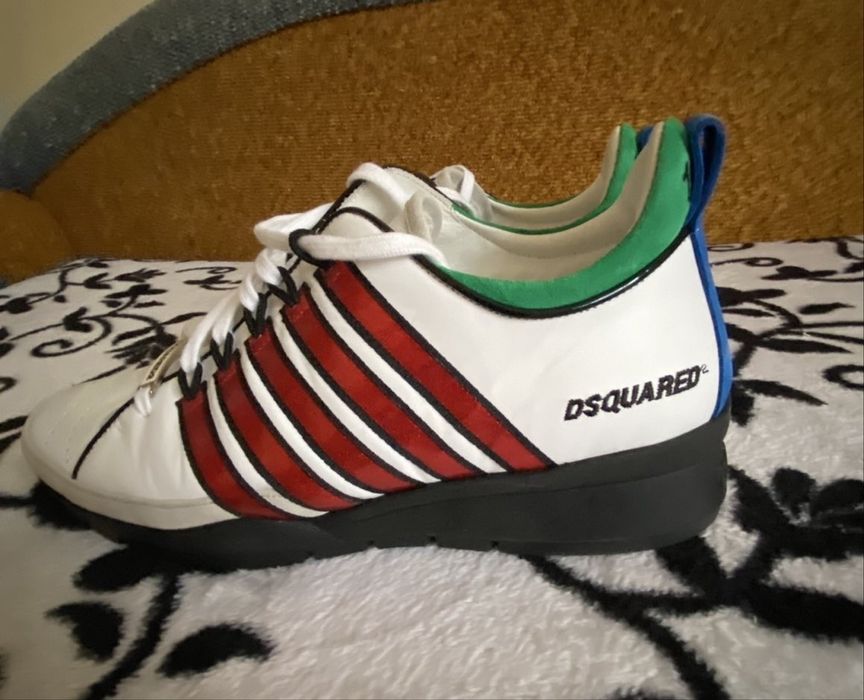 Кросівки dsquared2  шкіряні