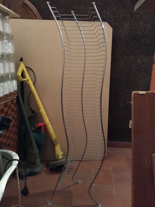 Suporte para 50 cd/dvd, 2 unidades em metal