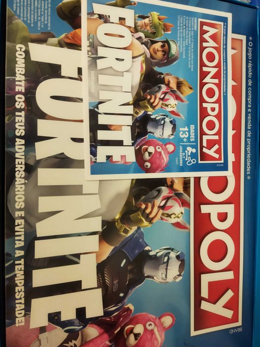 Jogo Monopoly Fortnite
