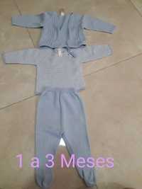 Roupa bebe 1/3 Meses