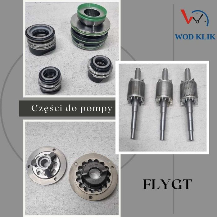 Serwis naprawa pomp i mieszadeł do ścieków Flygt