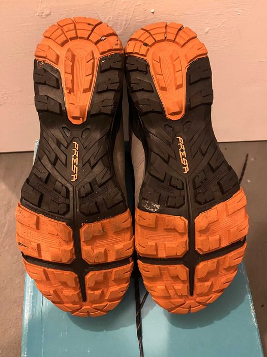 Prawie nowe męskie trekkingi Scarpa Rush Trail GTX 44 na gwarancji