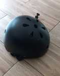 Kask rowerowy regulowany r S 48-54, czarny
