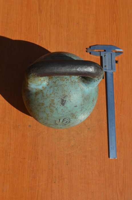 Гиря весом 16кг(СССР)