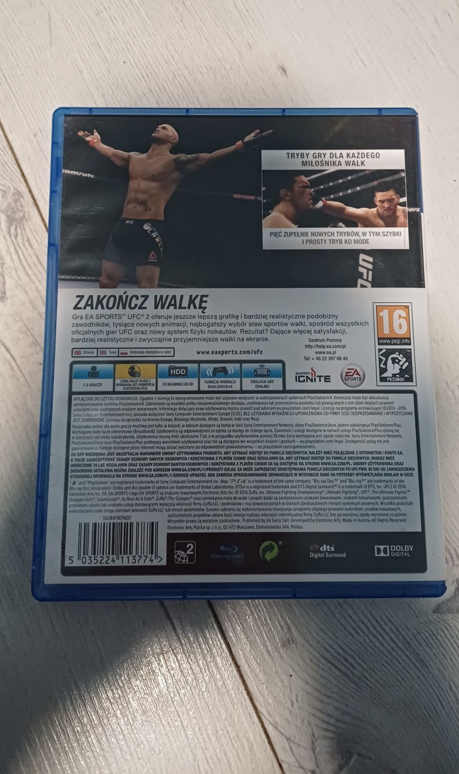 Gra na PS4 UFC 2