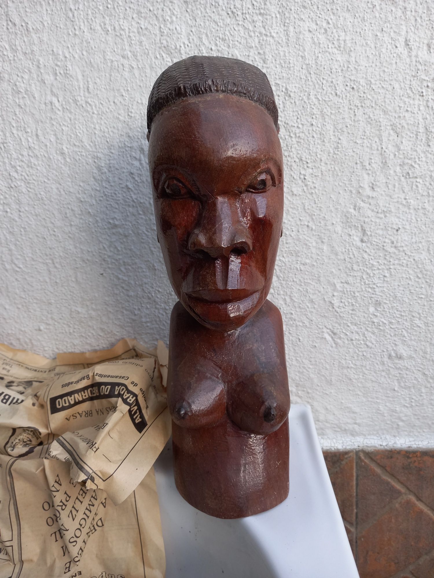 Estatuetas Africanas Muito Mntigas