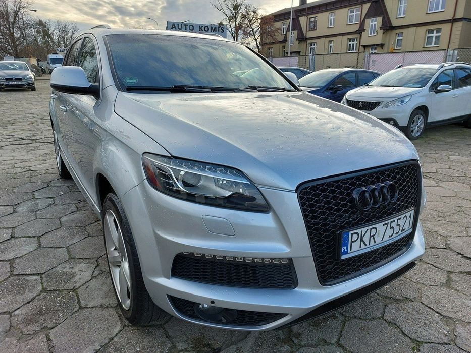 Audi Q7 3,0 TFSI Quattro 333 KM S- Line 7 osobowy Zarejestrowany