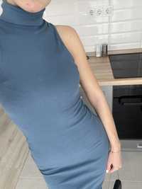 Платье Zara  голубое