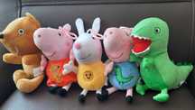 Maskotka świnka Peppa Pig 5 sztuk 19cm