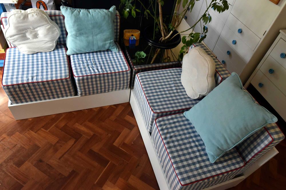 Banquetas para quarto juvenil