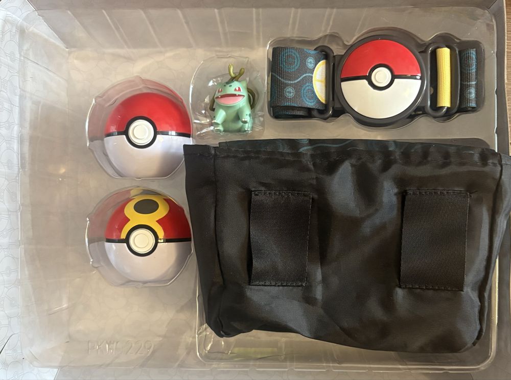 Pokemon Clip N Go z Bulbasaur Torba trenera