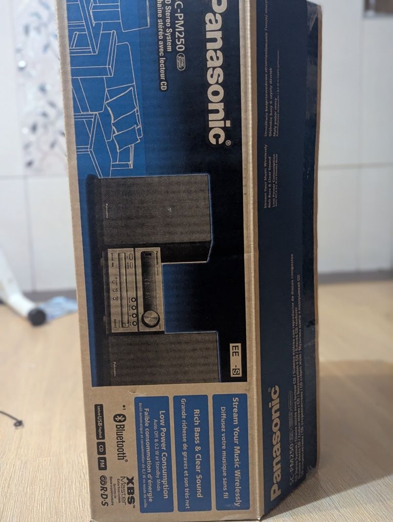 Акція! Мікросистема Panasonic SC-PM250EE-S