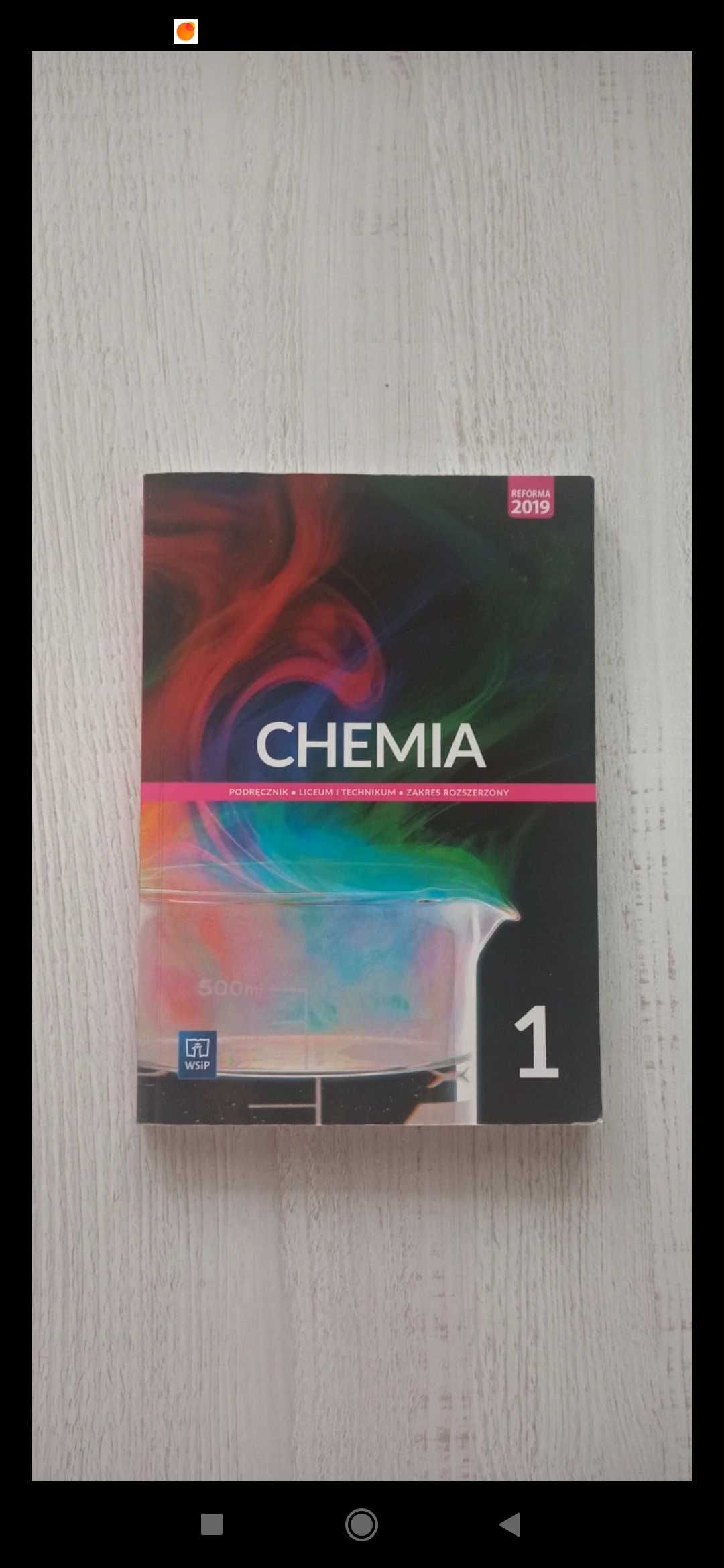 Podręcznik do chemi rozszerzonej klasa 1