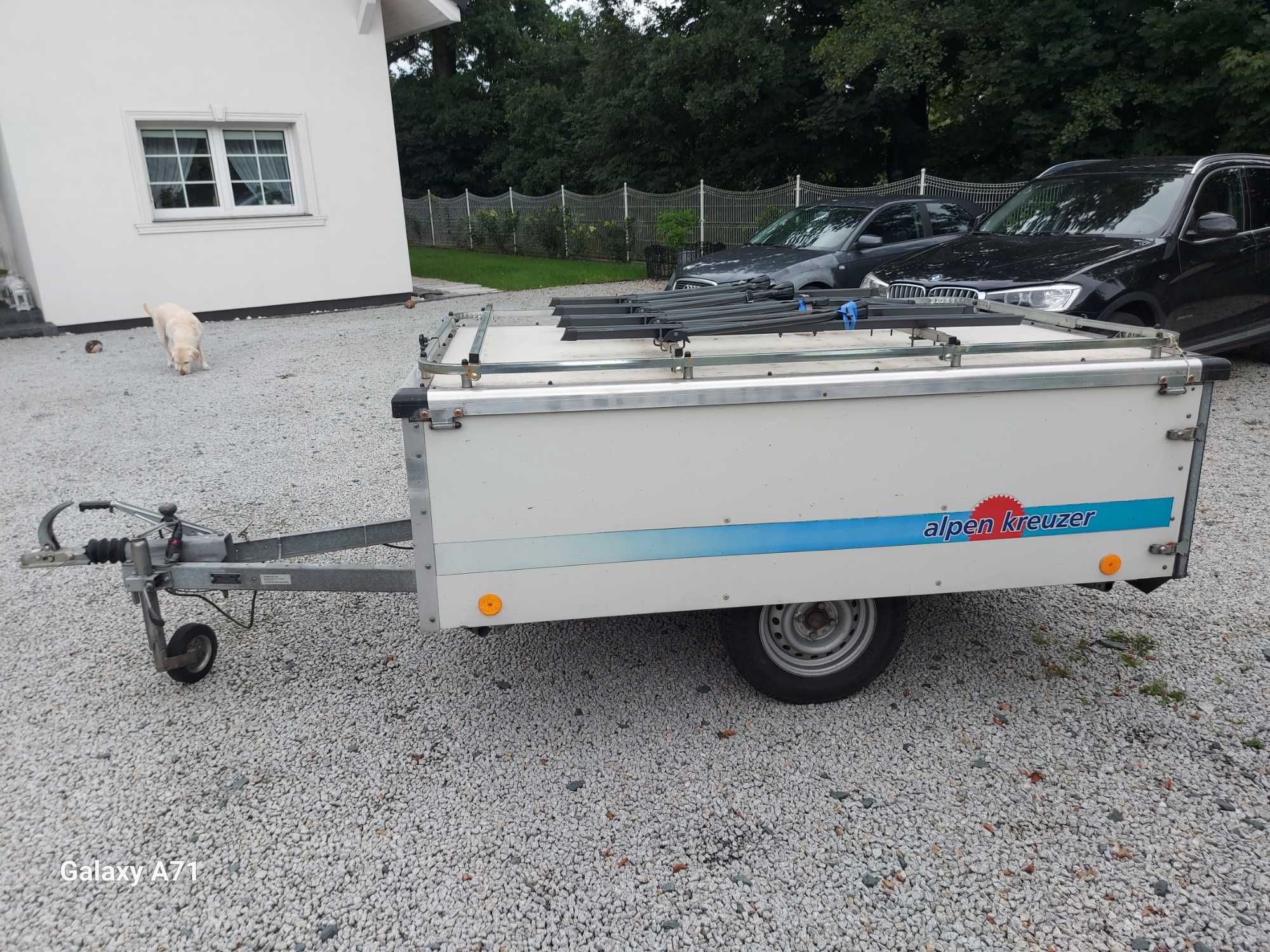 Przyczepka samochodowa STEMA WZA 650-650kg,2140x1450x570mm