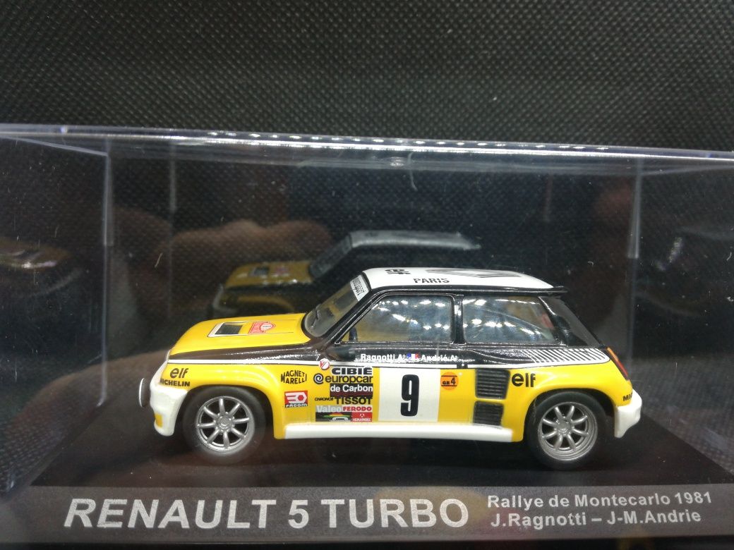 N. 111 Miniaturas 1/43 de Rally em estado novo