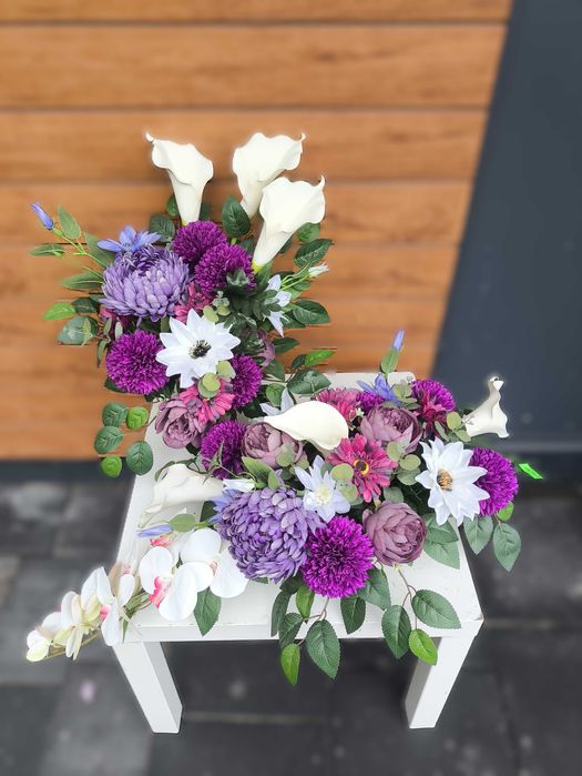 Wiązanka na cmentarz, kompozycja, stroik na grób