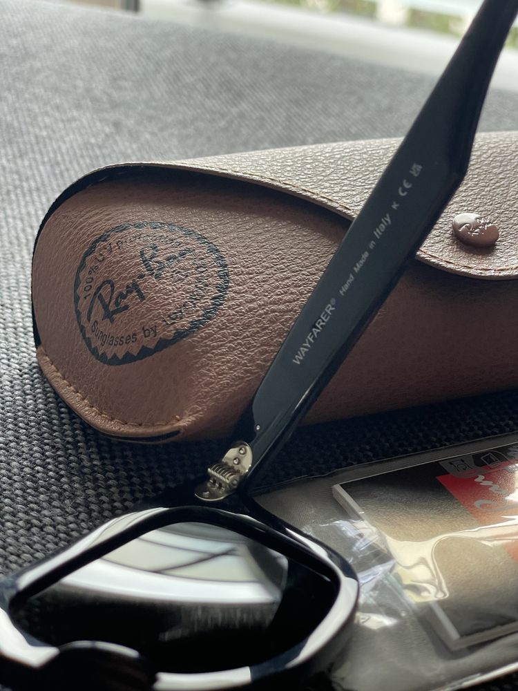 Ray-Ban Wayfarer ORB2140 G-15 Green • Oryginał • Nowe z Etui!