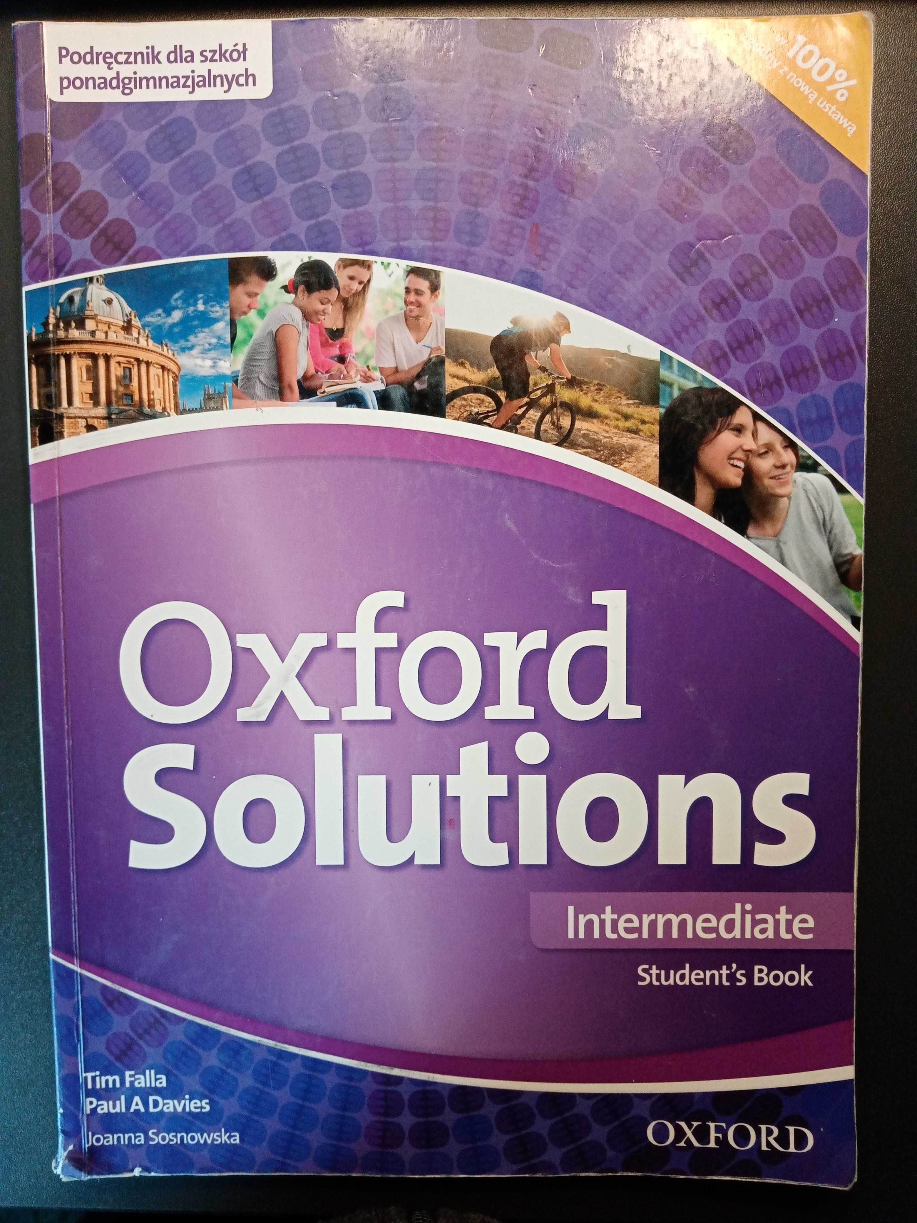 Oxford solutions intermediate - podręcznik do języka angielskiego