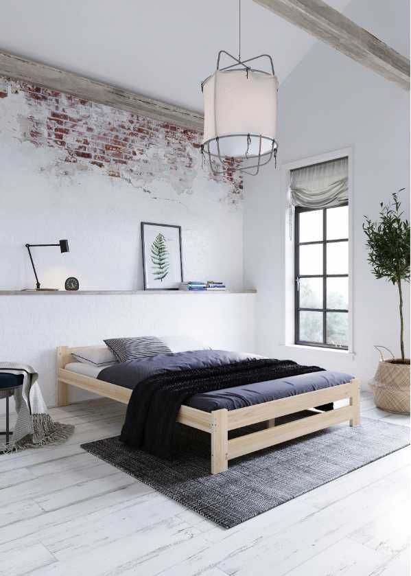 Nowe ŁÓŻKO DREWNIANE 160x200 Sosna Stelaż Producent | *PROMOCJA*