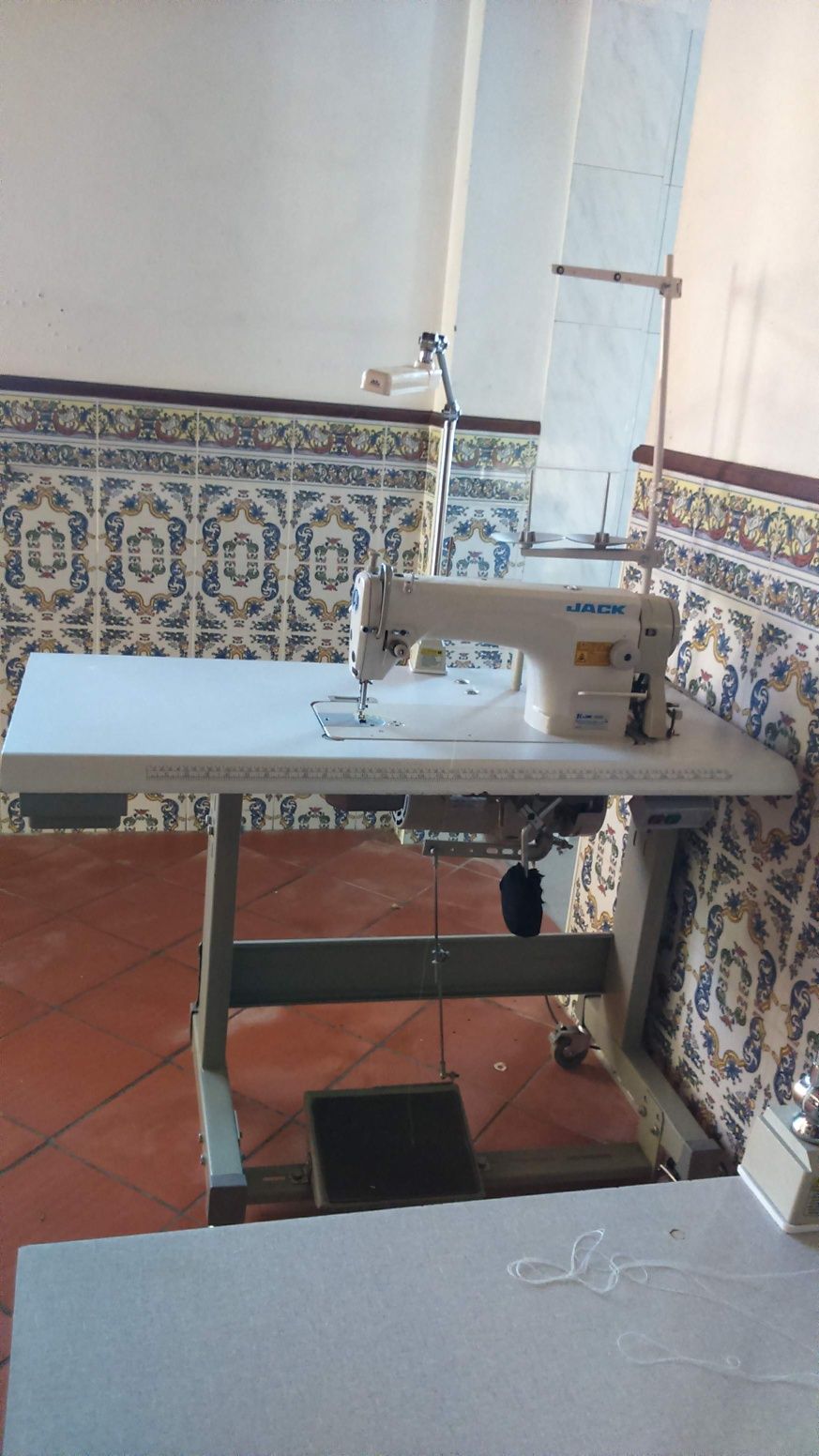 Maquina de costura industrial