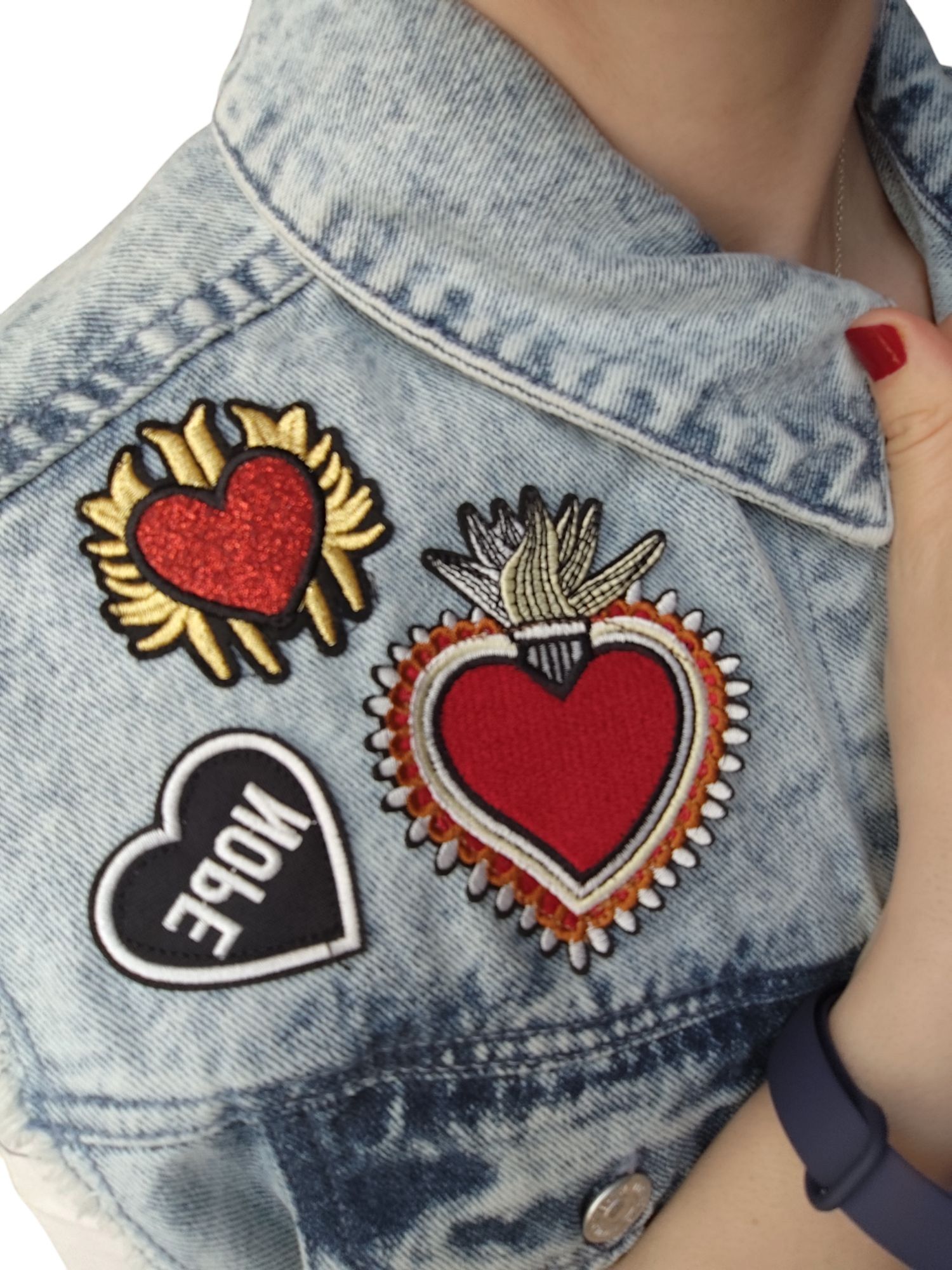 Bezrękawnik jeans Denim Piłkę XS/S