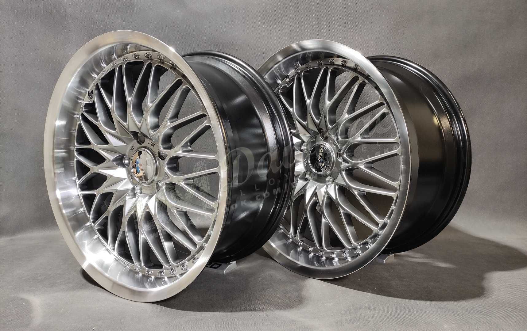 Felgi aluminiowe DM25 19" 8,5J ET35 + 9,5J ET38 5x120 HyperBlackMacLip