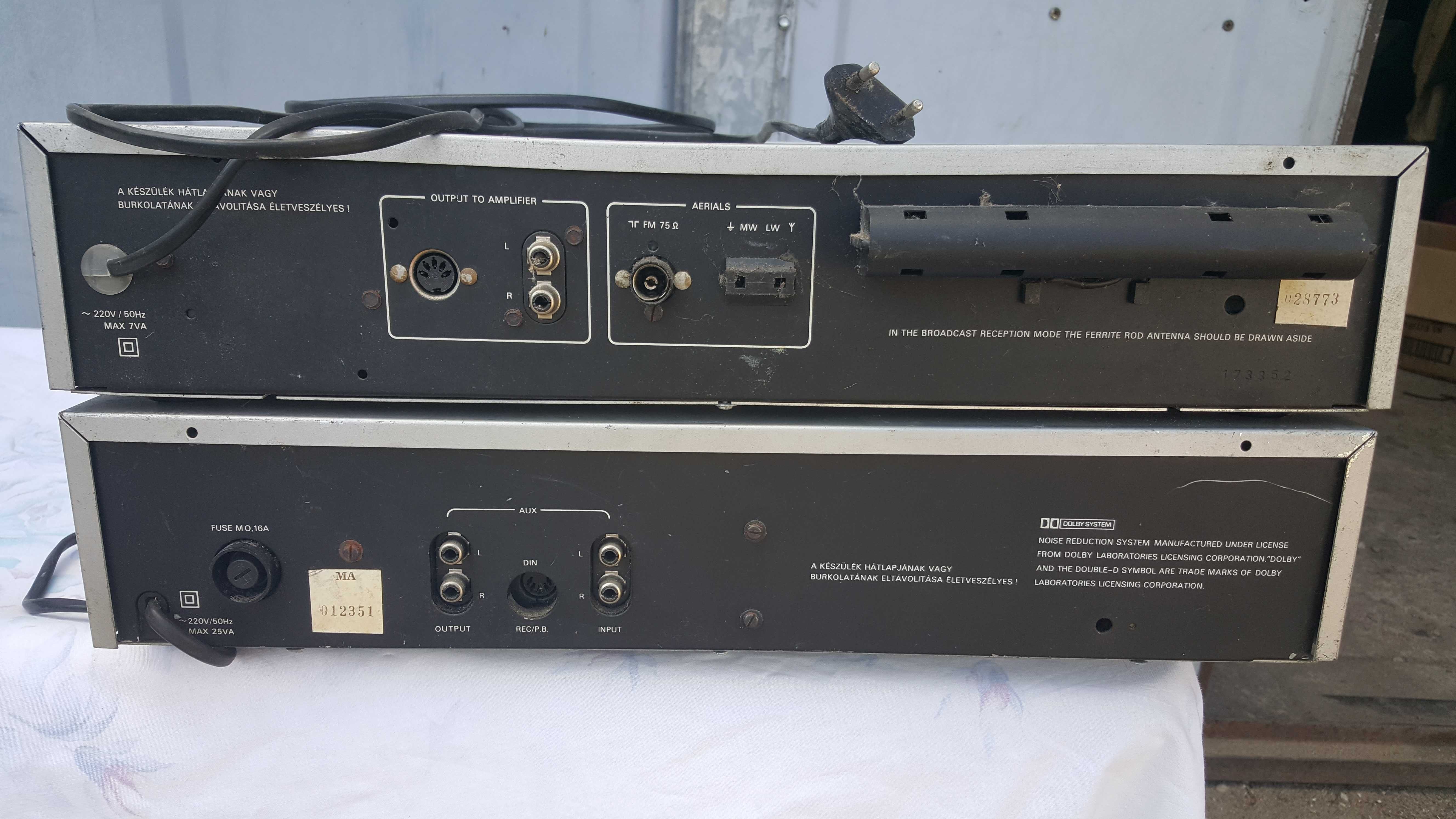 Unitra Diora wieża tuner AS 630 deck MDS 432 szuflada kaseta