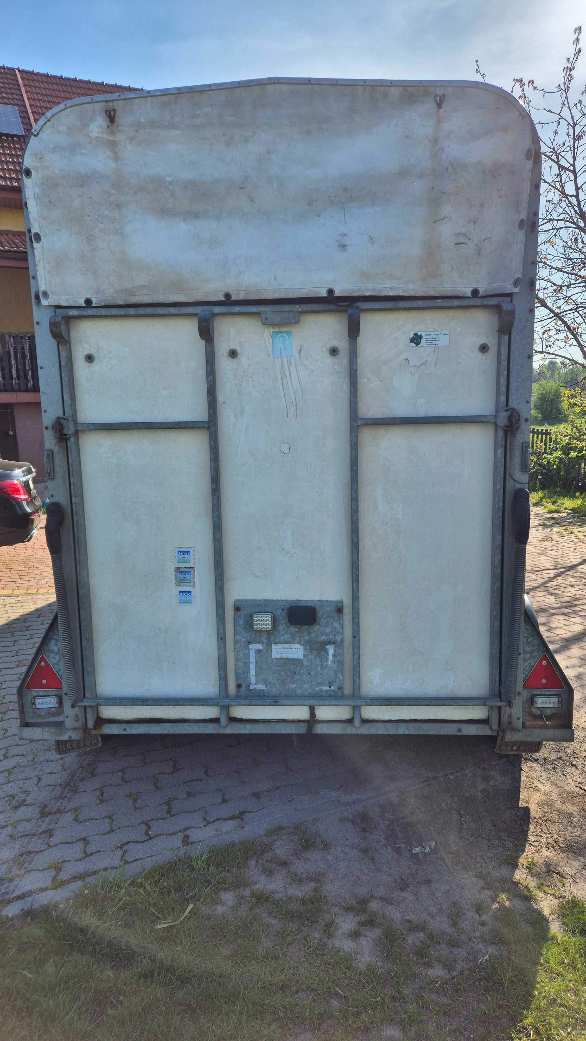 Przyczepa do przewozu koni Ifor Williams HB 505 R