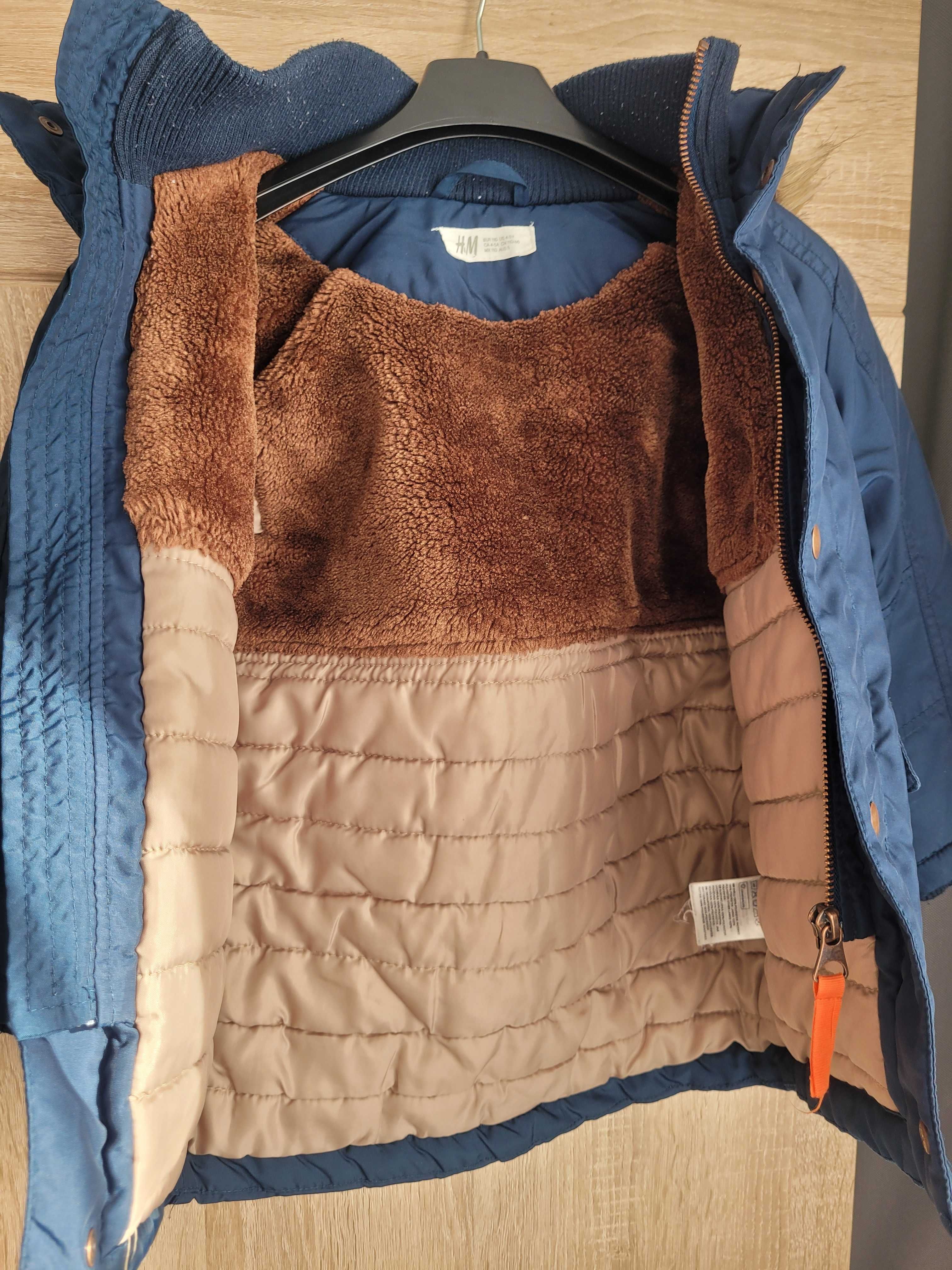 Kurtka zimowa chłopięca H&M roz.110