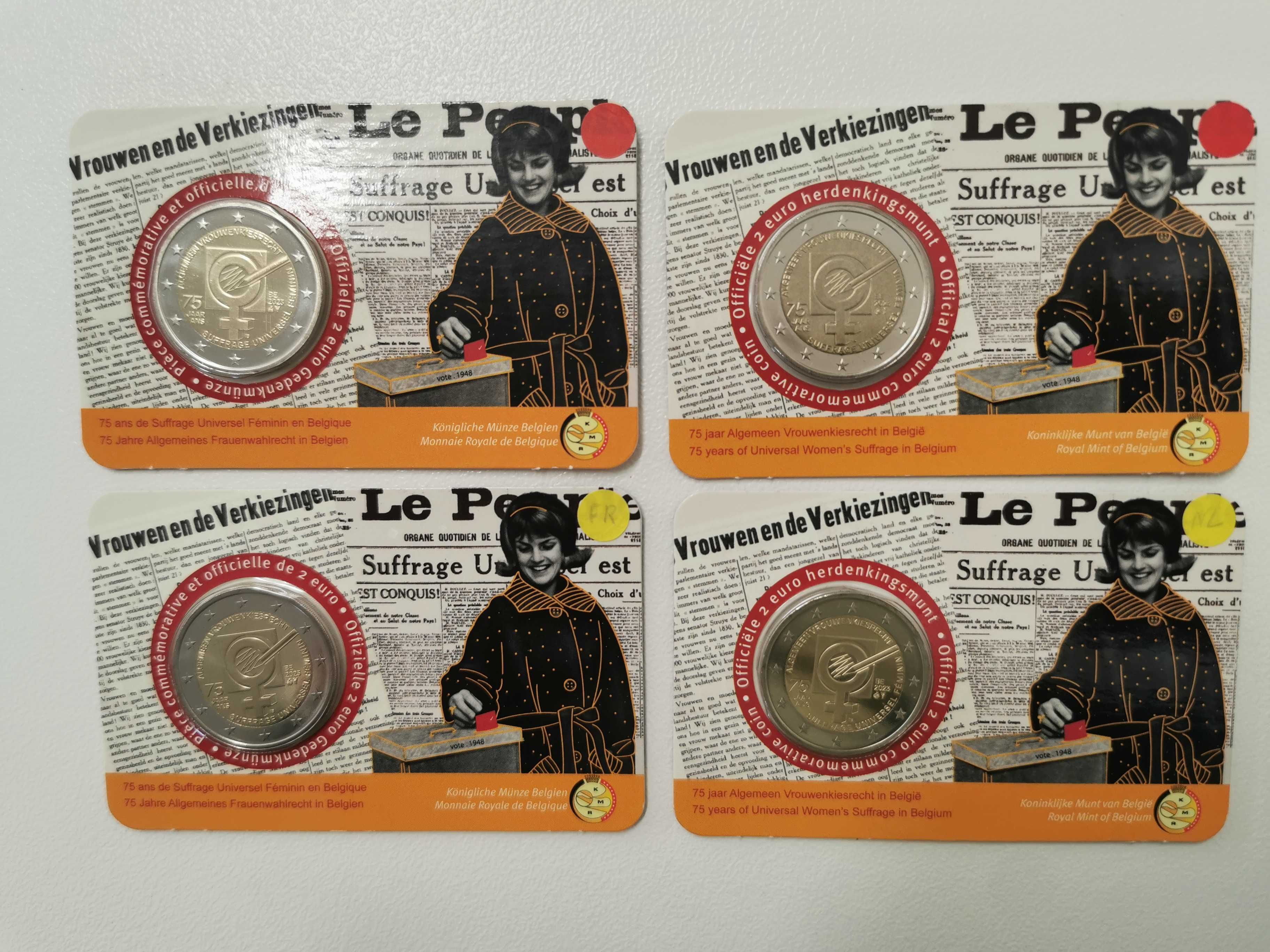 Coincards da BÉLGICA-3