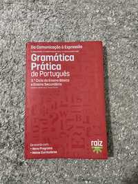 Livro de Gramática de português - Raiz Editora