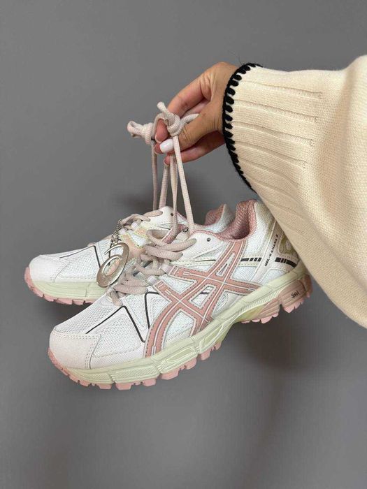 Кросівки Asics Gel-Kahana 8 White Cream Pink / кроси Асікс Кахана 8