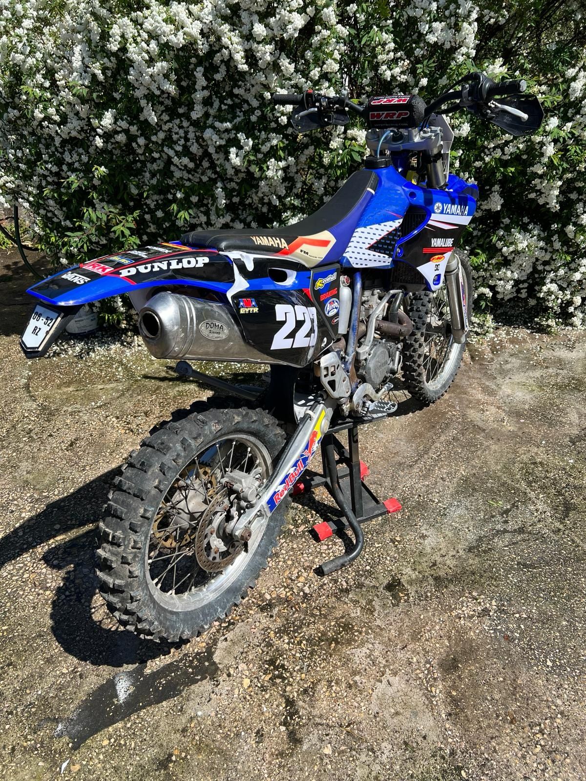 Yamaha WR 250 matrículada