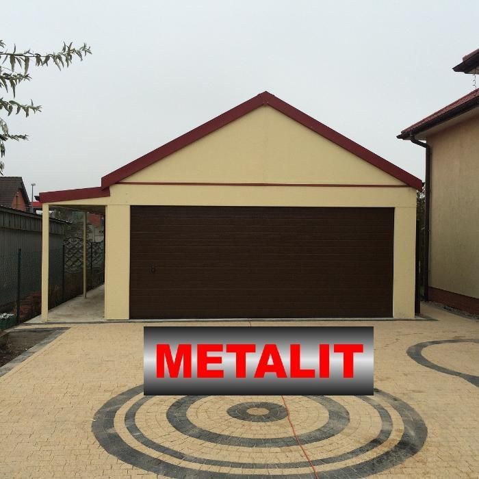 Garaż tynkowany Garaże Tynkowane Blaszane Blaszak Altana Domek