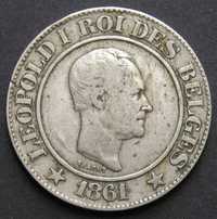 Belgia 20 centimes 1861 - król Leopold I