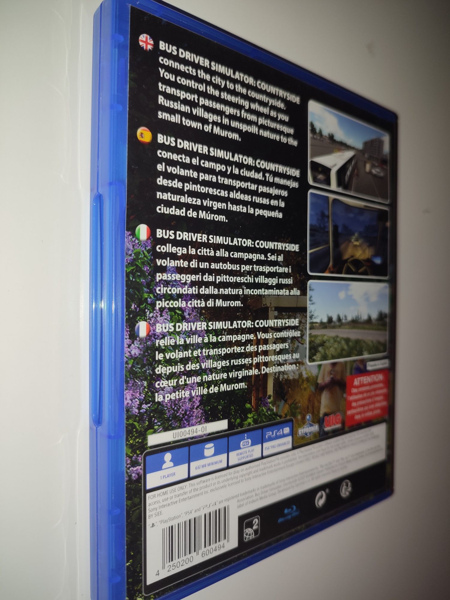 Gra Ps4 Bus Driver Simulator PL gry PlayStation 4 Sniper UFC GTA V
