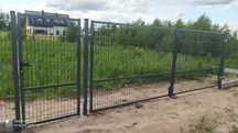 KPL Brama dwuskrzydłowa 4m H=1500mm+furtka