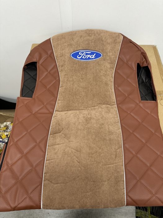 Pokrowce na siedzenia FORD F-MAX  od 2018r. Pikowane welurowe