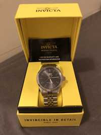 Zegarek męski INVICTA quartz kwarcowy srebrno czarny model 29372