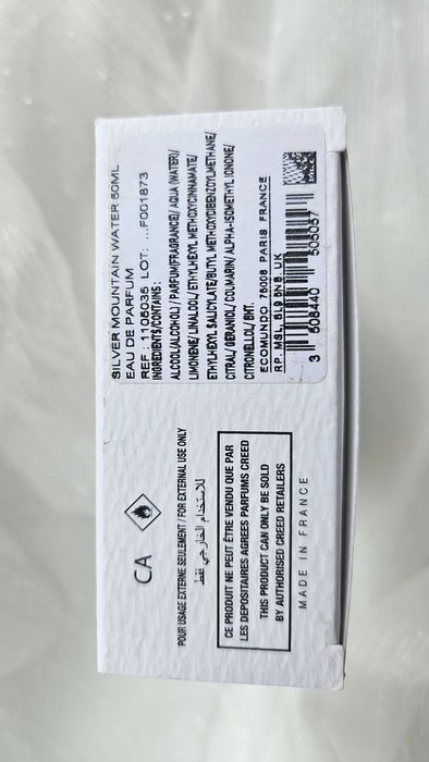 Creed Silver Mountain Water парфюм, оригінал
