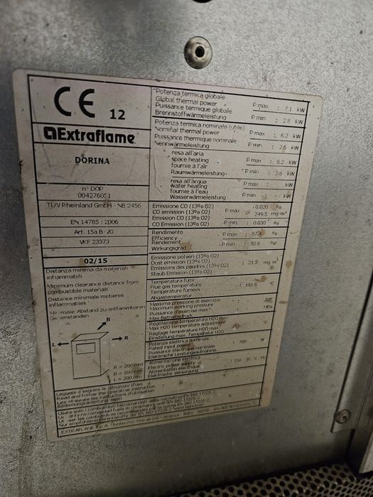 Aquecedor a pellets [ler descrição]