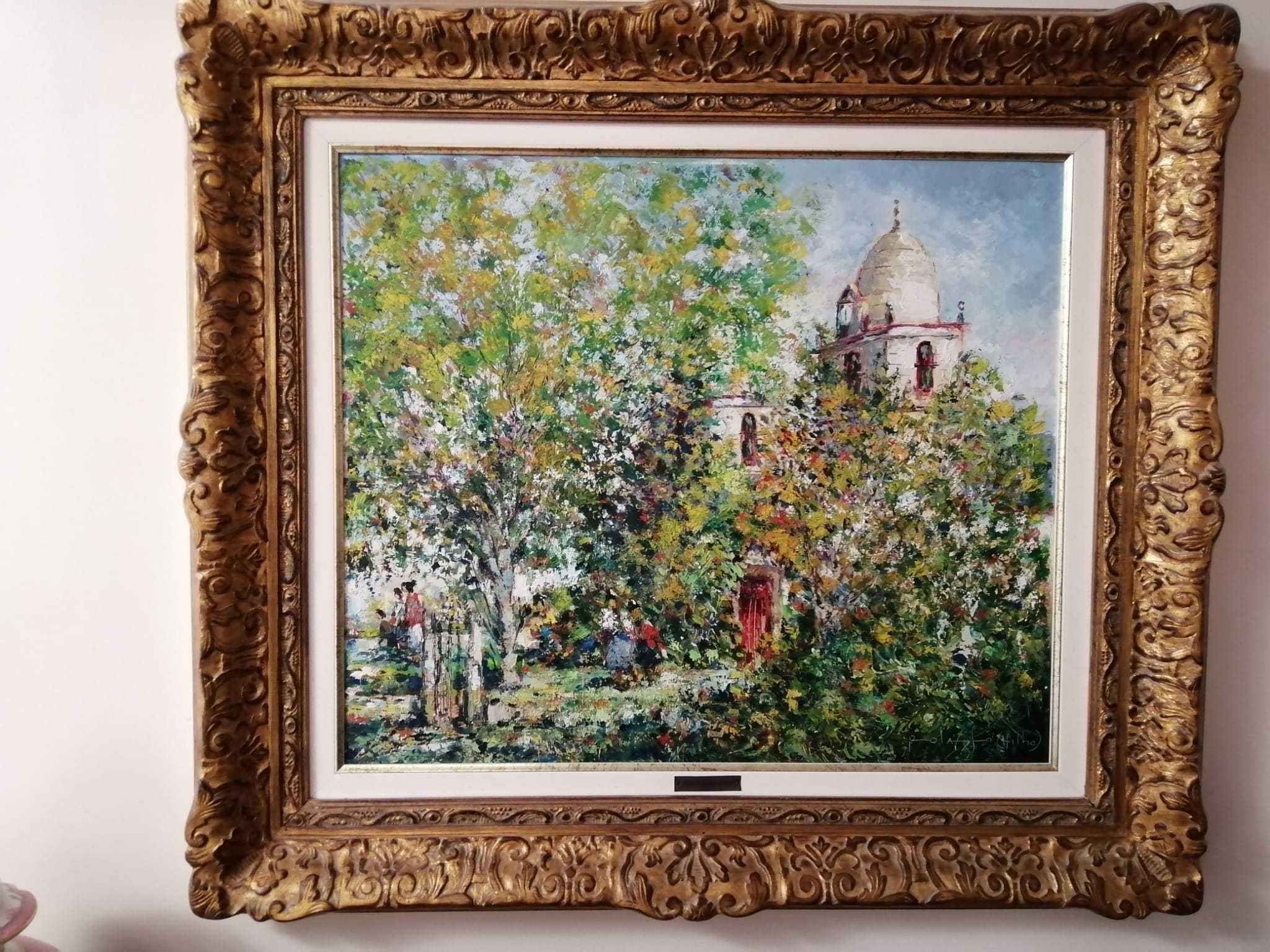 Quadro pintura espátula