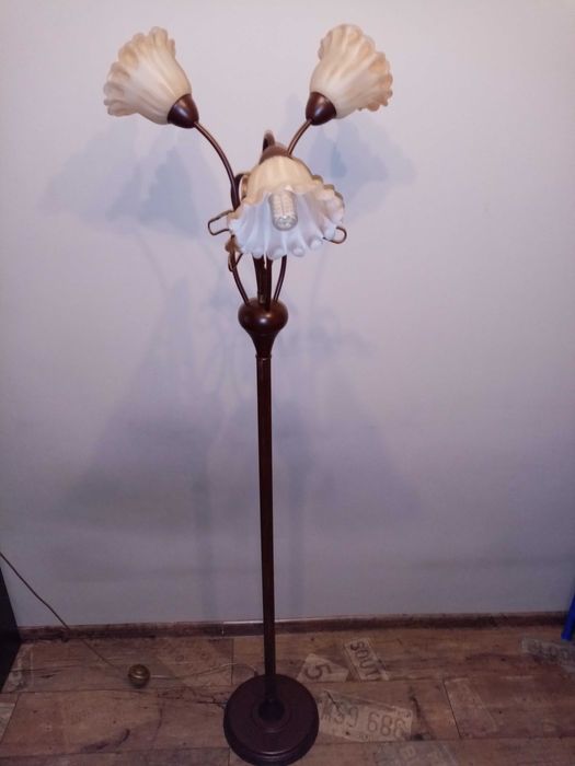 Lampa stojąca potrójna