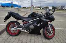Motocykl Kawasaki ER6F (NINJA 650R) z 2008 roku