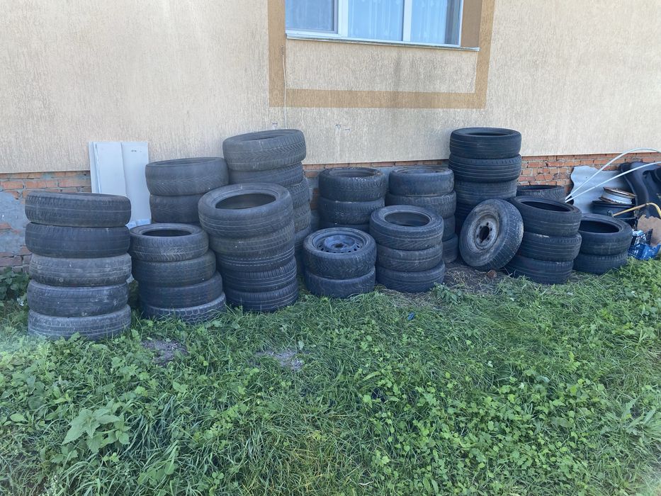 Продам вживані шини R13–R17, різний стан