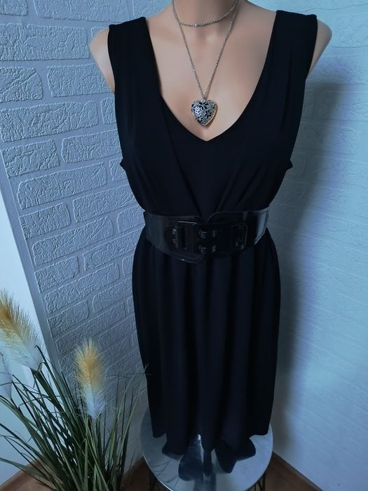 Czarna sukienka rozm.XL
